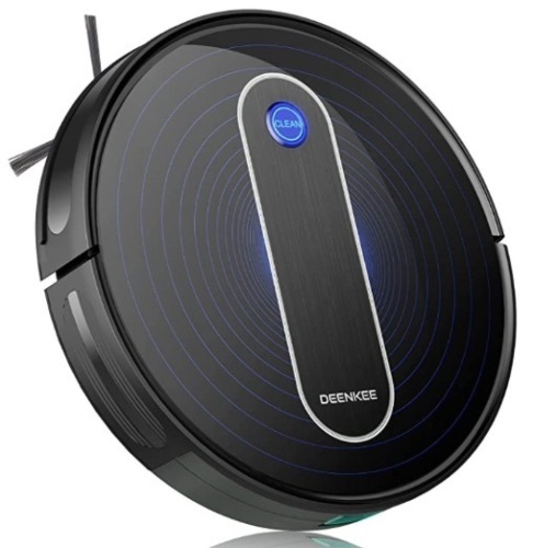 Deenkee Robot Vacuum Cleaner, Powers Up, E-Commerce Return, Retail 179.99 - Lot 483