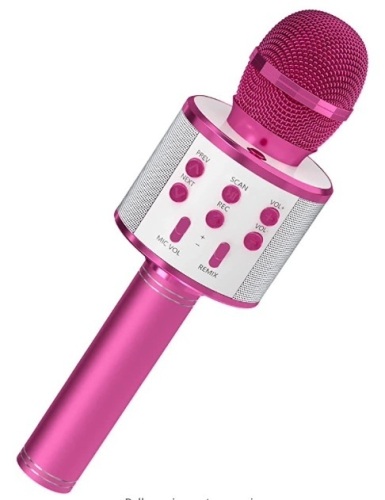 Karaoke Microphone, Untested, Appears new, No Aux Cord, Retail 29.99 - Lot 449