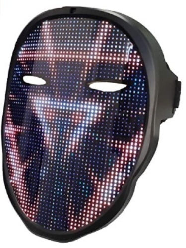 LED Light Up Shining Mask, Untested, E-Commerce Return, Retail 69.99 - Lot 457
