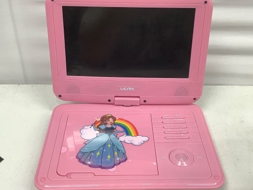 UEME Portable DVD Player, Powers Up, E-Commerce Return, Retail 119.00 - Lot 453