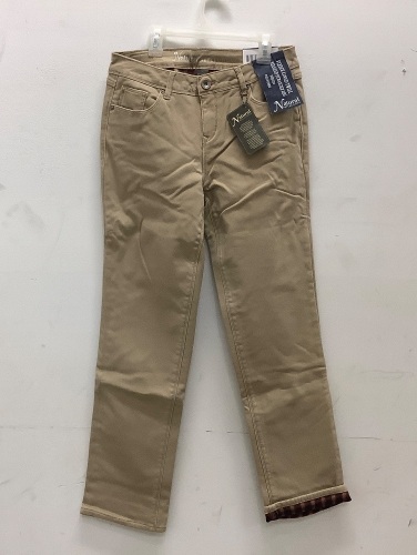 Natural Reflections Womens Fleece Lined Pants, 4, New, Retail 45.99 - Lot 523