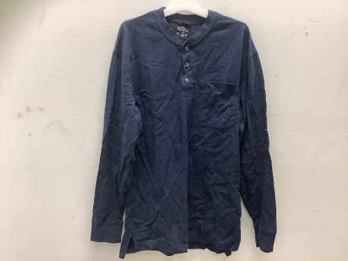 RedHead Mens Long Sleeve Pocket Henley, M, Appears new - Lot 431
