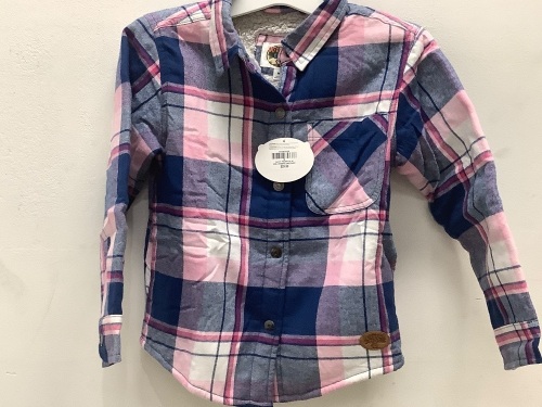 Youth Sherpa Lined Flannel, M, New, Retail 29.99 - Lot 516