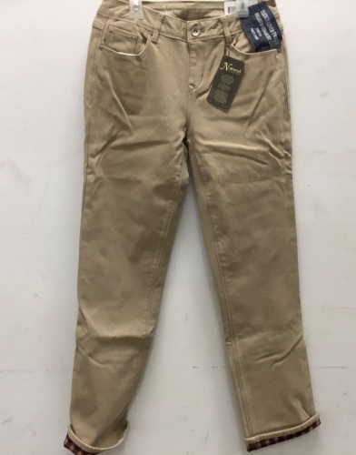 Natural Reflections Womens Fleece Lined Pants, 4, New, Retail 45.99 - Lot 574