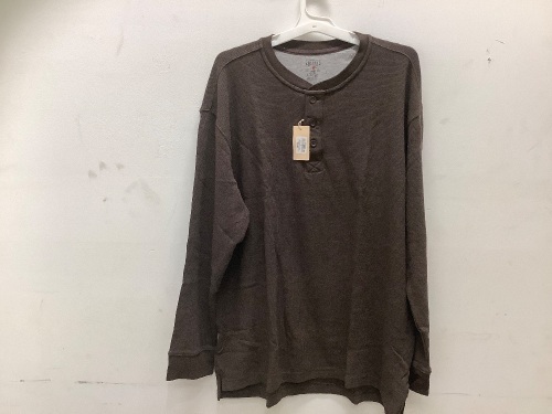 RedHead Mens Henley, XL, New, Retail 24.99 - Lot 606