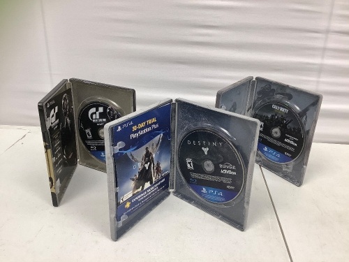 Lot of (3) PS4 Games, E-Commerce Return - Lot 546