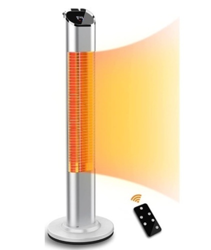 PATIOBOSS Electric Patio Heater, Untested, Appears New, Retail 59.00 - Lot 547