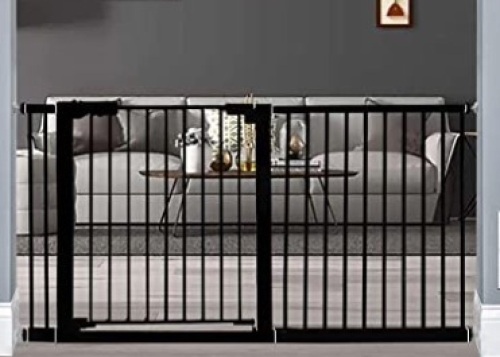 WAOWAO Extra Wide Baby Gate, Appears New, Retail 119.99 - Lot 539