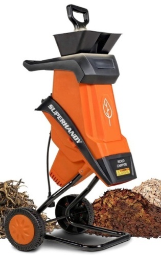 SuperHandy Wood Chipper, Used/E-Commerce Return, Retail 149.99 - Lot 608