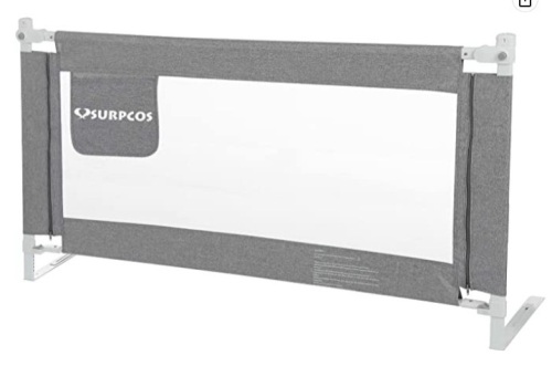 Bed Rail, Will Vary From Stock Photo, Set of 2, Appears New - Lot 628