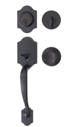 Amazon Basics Door Handle Set, Appears New, Retail 67.60 - Lot 675