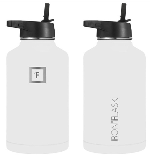 Iron Flask Water Bottle 64 Oz, Appears New, Retail 36.95 - Lot 655