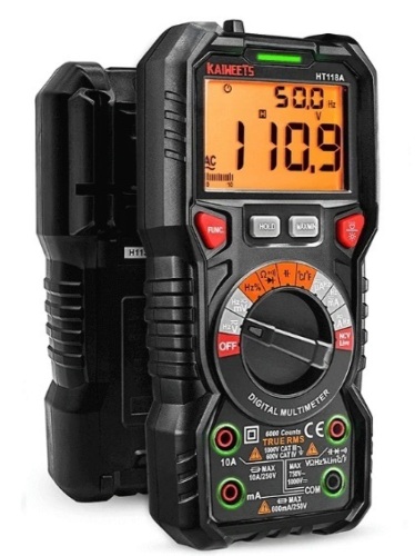 KAIWEETS HT118A Digital Multimeter, Untested, E-Commerce Return, Retail 45.99 - Lot 376