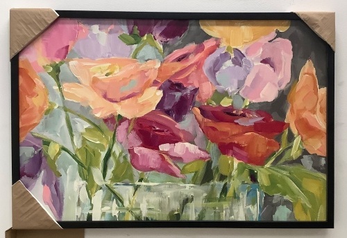 Lot of (2) 37"x25" Framed Prints, Appears new - Lot 245