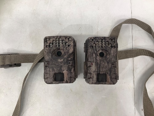 Lot of (2) Moultrie Trail Cameras, Untested, E-Commerce Return, Retail 159.98 - Lot 251