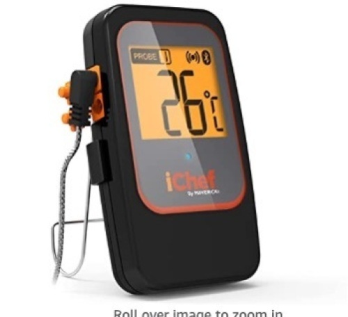 Ichef BBQ Thermemoter, Appear New, Powers Up, Retail 77.42 - Lot 151