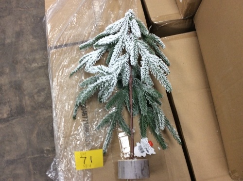 Pallet of Small Christmas Trees - Lot 71