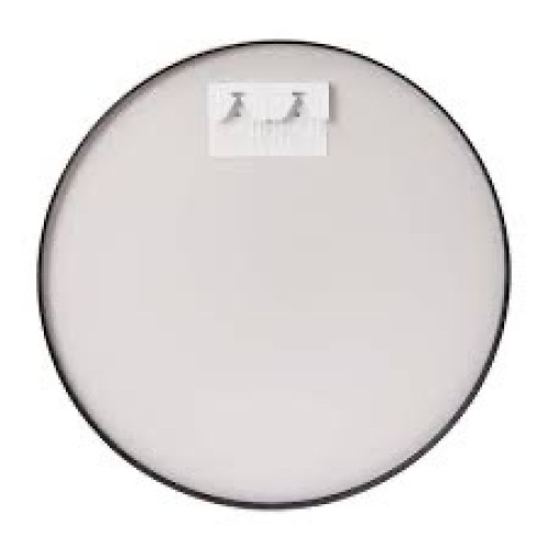 24" Round Black Metal Framed Wall Mirror - Lot 181
