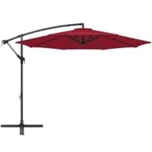 Offset Hanging Patio Umbrella - 10ft - Lot 191