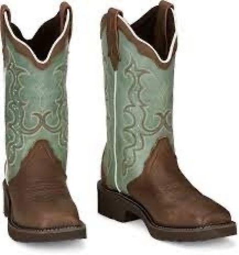 12" tall Raya Distressed Brown Justin Gypsy™ Women's cowboy Boot - Lot 335