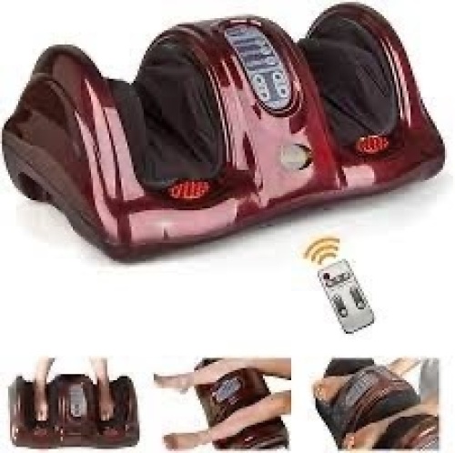 Reflexology Shiatsu Foot Massager w/ High-Intensity Rollers, Remote Control - Lot 370
