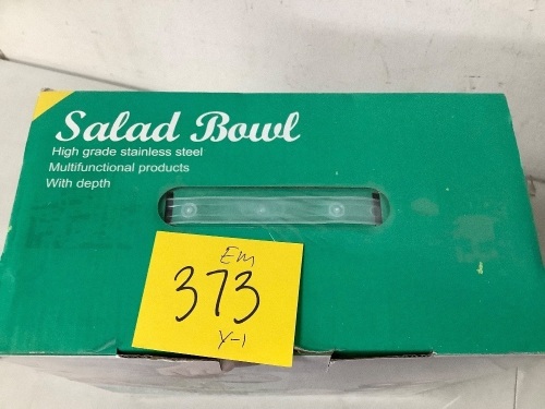 Multi-Color Salad Bowls - Lot 373