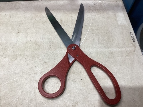 Giant Scissors for Ribbon Cutting