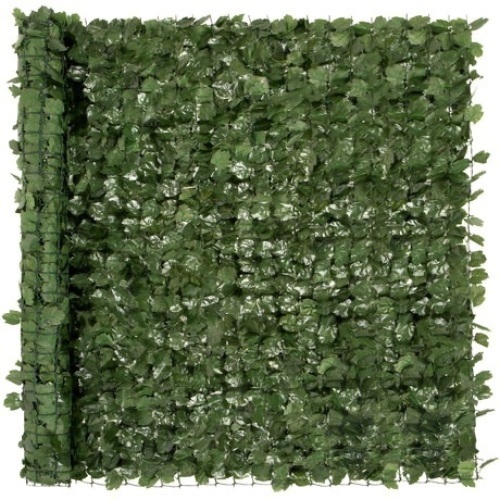 Outdoor Faux Ivy Privacy Screen Fence, 94in x 59in 