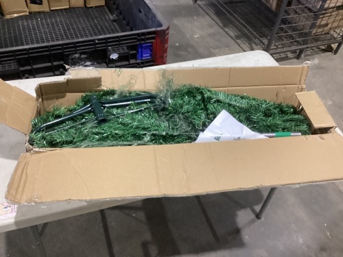 6 ft. Artificial PVC Christmas Tree with Stand Green 