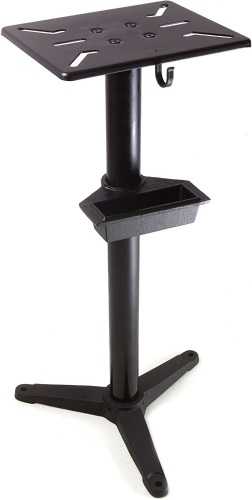 WEN 4288 Cast Iron Bench Grinder Pedestal Stand with Water Pot  