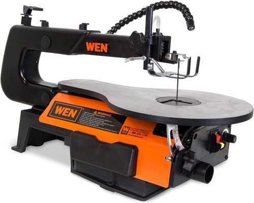 WEN 3921 16-Inch Two-Direction Variable Speed Scroll Saw with Work Light - Used