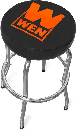 WEN 73016 300-Pound Capacity Chrome-Plated Shop Bar Stool  