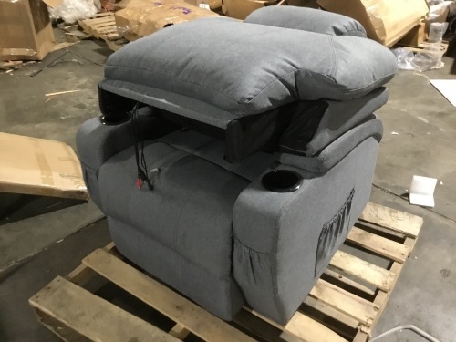 Massage Recliner Chair - Missing Power Cord & Remote 