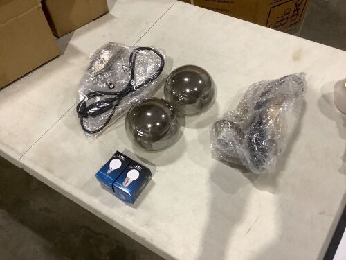 Glass Globe Wall Sconces