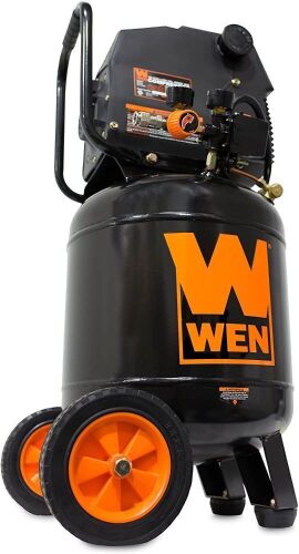 WEN 2289 10-Gallon Oil-Free Vertical Air Compressor, 150 PSI 