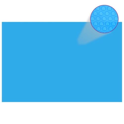 Rectangular Pool Cover PE Blue 118" x 79" 