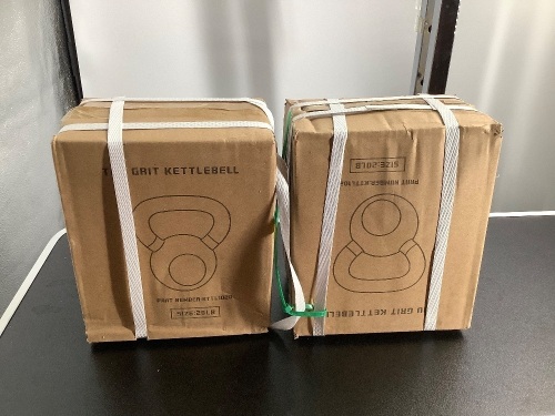 Lot of (2) 20 lb Kettlebell, Appears New - Lot 207