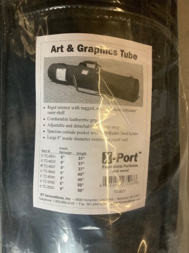 Art And Graphics Tube, Appears New - Lot 255