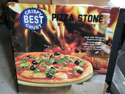 16" Round Pizza Stone, Appears New - Lot 302