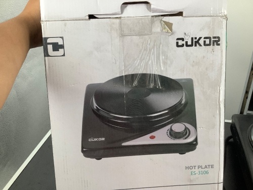 Cukor Hot Plate, Used, Powers On, Ecommerce Return - Lot 308