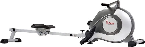 Sunny Health & Fitness Magnetic Rowing Machine Rower with LCD Monitor - New/Unopened  - Lot 93