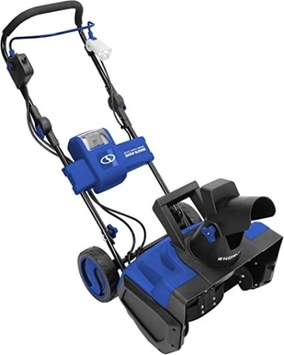 Snow Joe iON18S 40V iONMAX Cordless Brushless Single Stage Snowblower Kit - Appears New, Untested - Lot 95