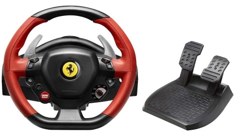 Thrustmaster Ferrari 458 Spider Racing Wheel for Xbox One - Appears New   - Lot 118