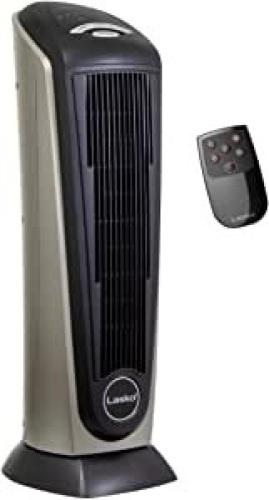 Lasko 751320 Ceramic Tower Space Heater with Remote Control Built-in Timer and Oscillation - Appears New, Untested - Lot 127