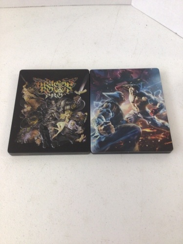 Lot of 2 PS4 Steelbook Games, Tekken 7, and Dragon Crown Pro, Appears New - Lot 156