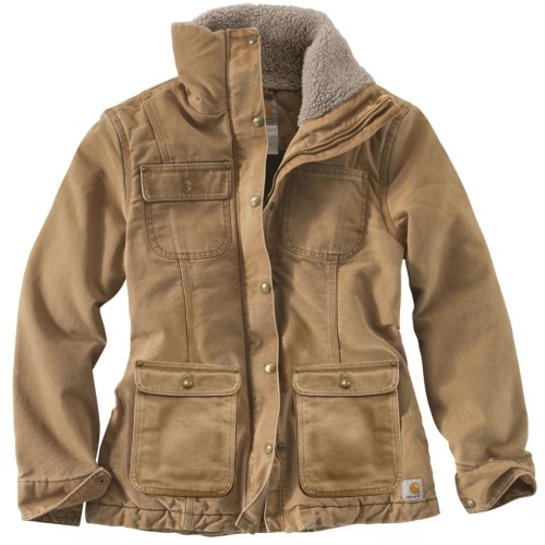 Carhartt Weathered Duck Wesley Coat for Ladies, Size L, New with Tags - Lot 166