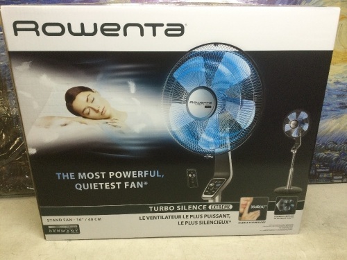 Rowenta Turbo Silence Extreme 16" Stand Fan - New/Unopened - Lot 276