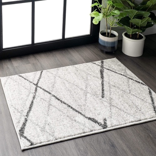 nuLOOM Thigpen Contemporary Accent Rug, 2' x 3', Grey - Appears New with Cosmetic Damage  - Lot 515