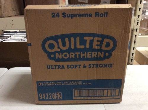 Quilted Northern Ultra Soft & Strong Toilet Paper, 24 Supreme Rolls - New - Lot 532