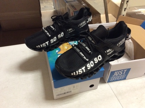 Lot of (2) UMYOGO Mens Athletic Walking Blade Sneakers, 10 - New - Lot 537